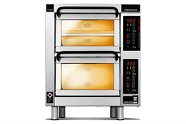 Piec do pizzy 2-komorowy sterowany elektronicznie POWERED BY RM