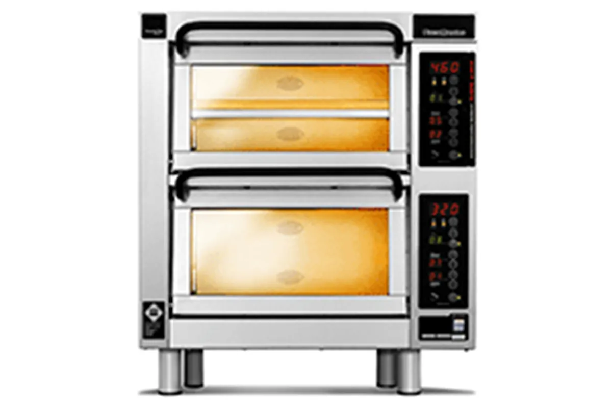 Piec do pizzy 2-komorowy sterowany elektronicznie POWERED BY RM
