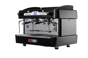 Q 2/B Ekspres do kawy 2-grupowy czarny REDFOX