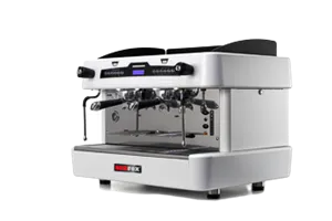 Q 2/W Ekspres do kawy 2-grupowy biały REDFOX