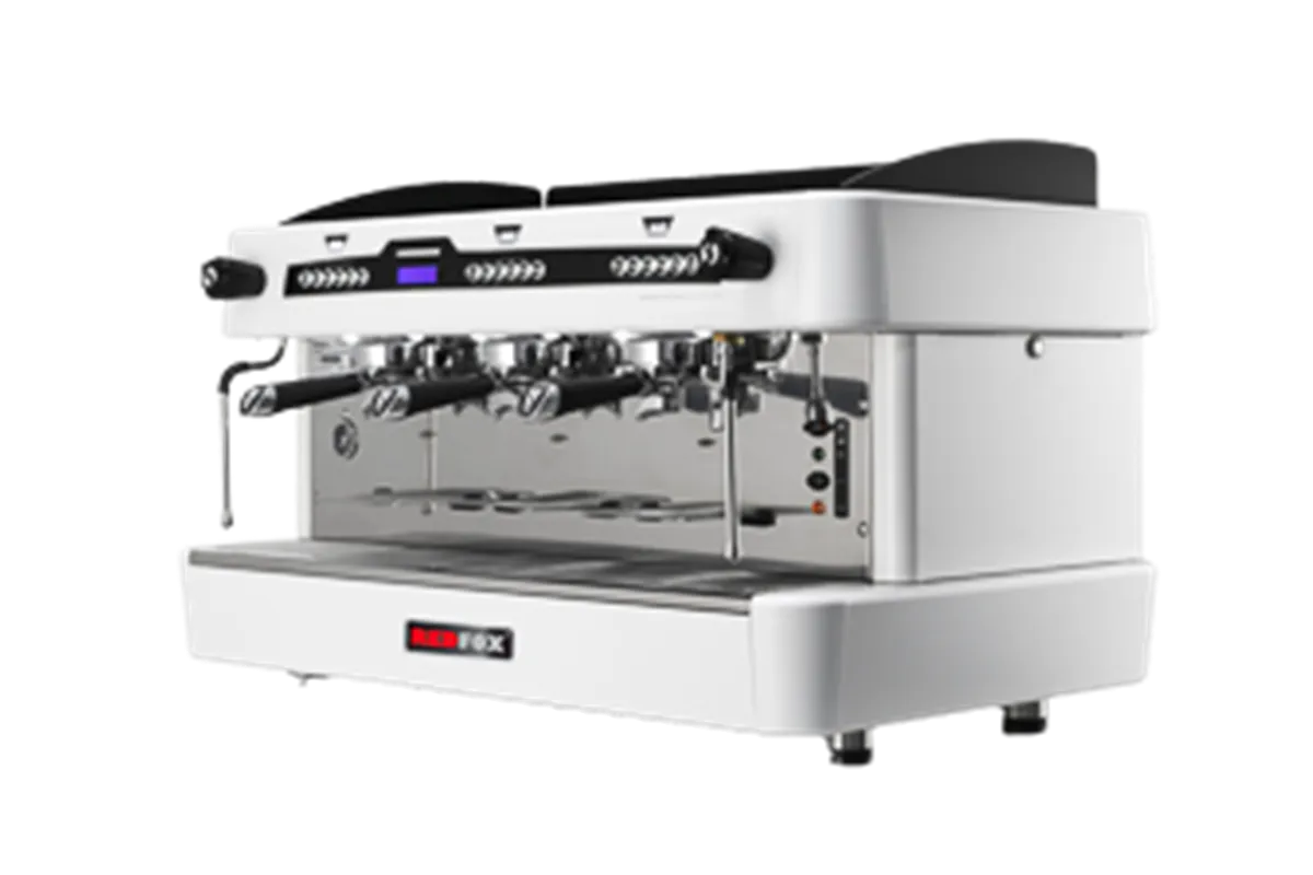 Q 3/W Ekspres do kawy 3-grupowy biały REDFOX