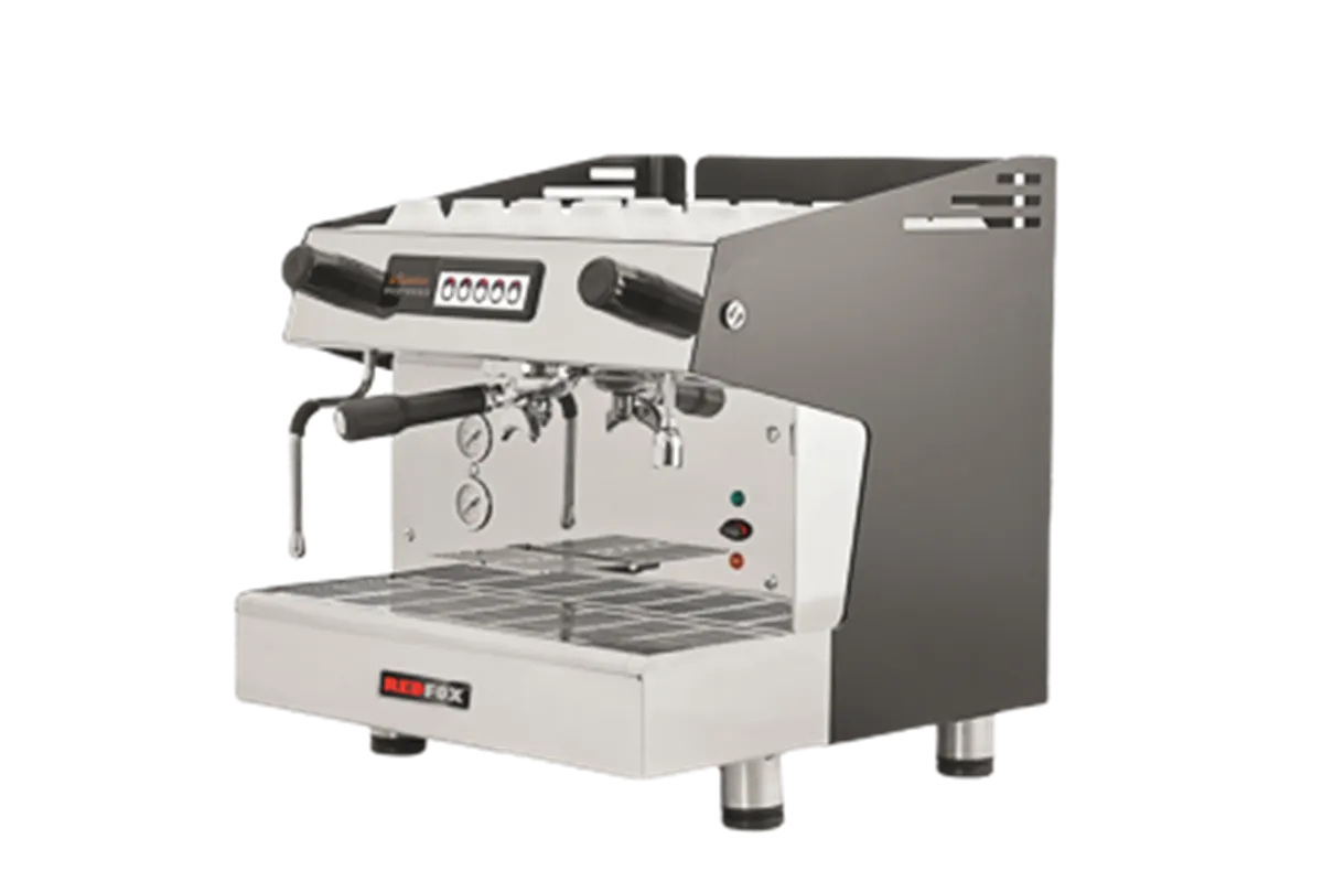 A 1/W Ekspres do kawy 1-grupowy biały REDFOX