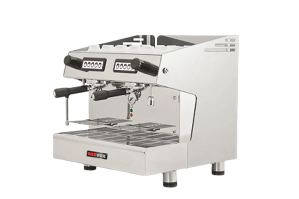 A 2C/W Ekspres do kawy 2-grupowy biały REDFOX