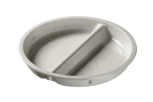 Talerz porcelanowy obiadowy, dzielony POWERED BY RM