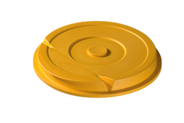 Pokrywka syntetyczna żółta do talerza obiadowego POWERED BY RM