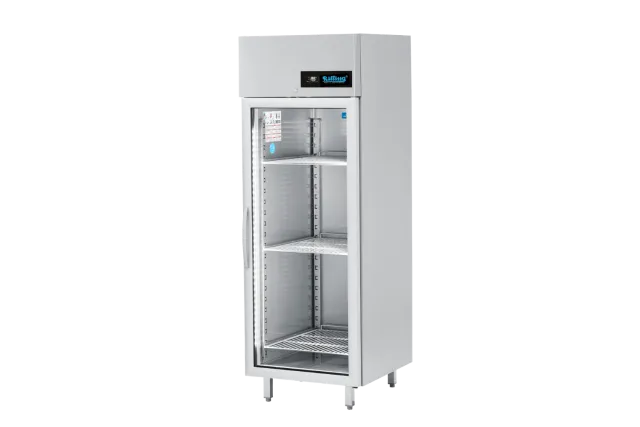 Szafa chłodnicza Linia 690 z drzwiami szklanymi, z oświetleniem LED AHK MN069 00V1 z własnym chłodzeniem