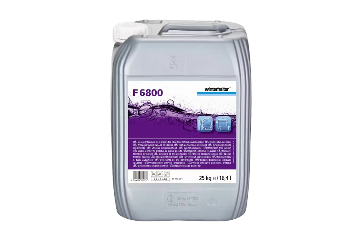 Winterhalter F6800 25 kg – detergent do zmywarek, skrobia i tłuszcz