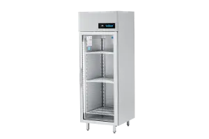 Szafa chłodnicza Linia 690 z drzwiami szklanymi, z oświetleniem LED AHK ON069 00V1 z centralnym chłodzeniem