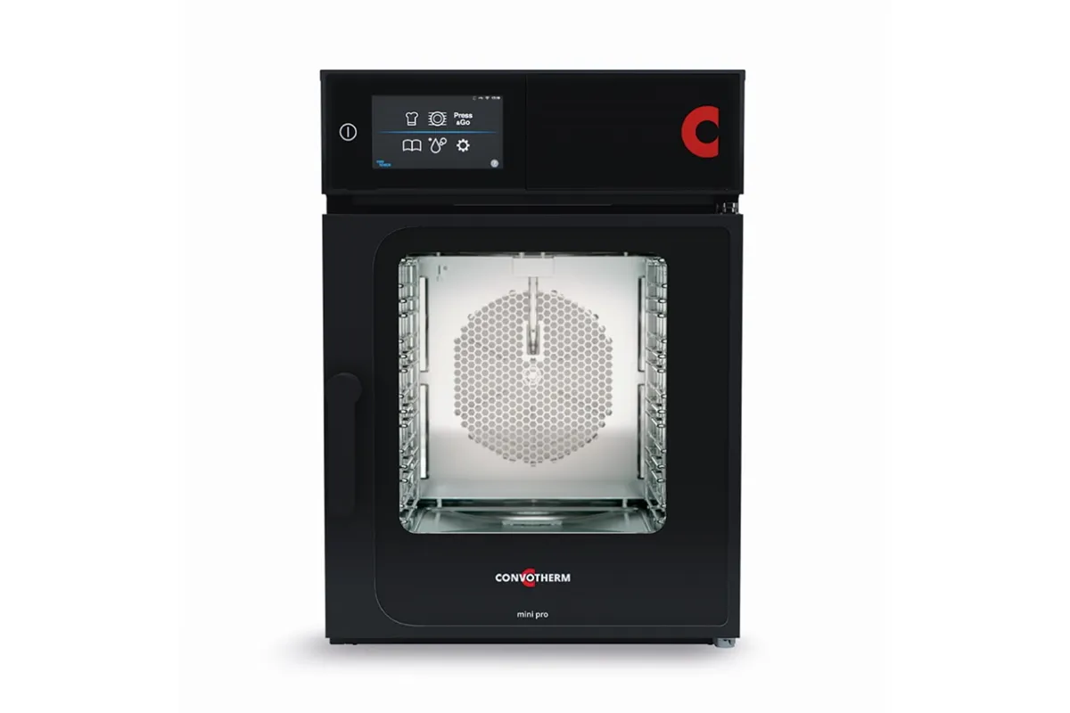 Piec konwekcyjno-parowy Convotherm mini pro Cmn 6.10 Black – 6× GN 1/1, elektryczny, drzwi prawe
