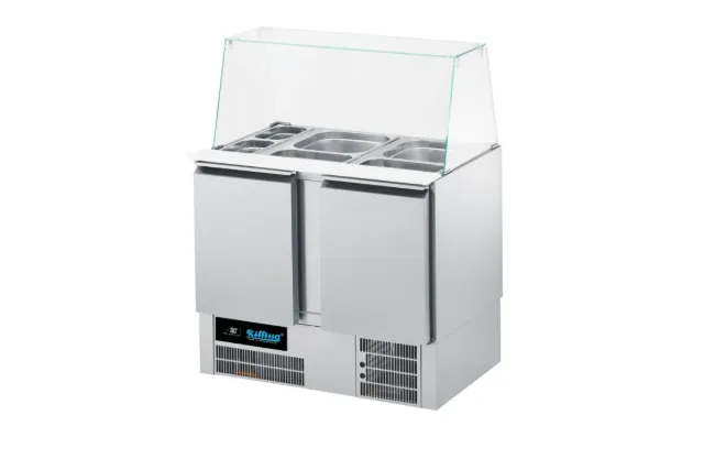 Saladetta z nadstawką  GN /1 z własnym chłodzeniem AKT SA795 00EV