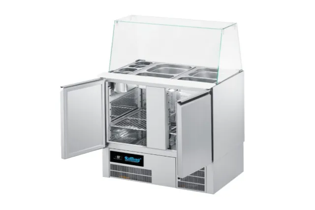 Saladetta z nadstawką  GN /1 z własnym chłodzeniem AKT SA795 00EV