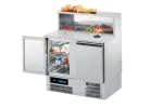 Stół chłodniczy do pizzy z blatem granitowym  z własnym chłodzeniem AKTP079500EV