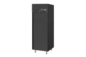 Szafa chłodnicza 1-drzwiowa stal w kolorze czarnym GN 2/1 650 L 1,7 kW 695x810x2020 Linia 650 AHK MN065S 001 Rilling