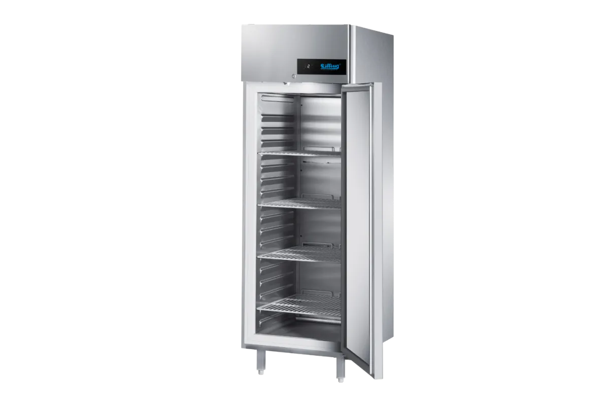 Szafa chłodnicza 1-drzwiowa ze stali nierdzewnej GN 2/1 700 L 1,30 kW 695x810x2020 Linia 690 Plus AHK MN069 P001 Rilling