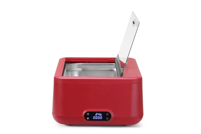 Podgrzewacz elektryczny UNIQ 700W czerwony GN 1/1 z cyfrową regulacją Hendi 470459