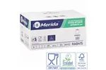 Ręczniki papierowe w roli z adaptorem MERIDA OPTIMUM AUTOMATIC MINI, białe, średnica 14,5 cm, długość 140 m, dwuwarstwowe, karto