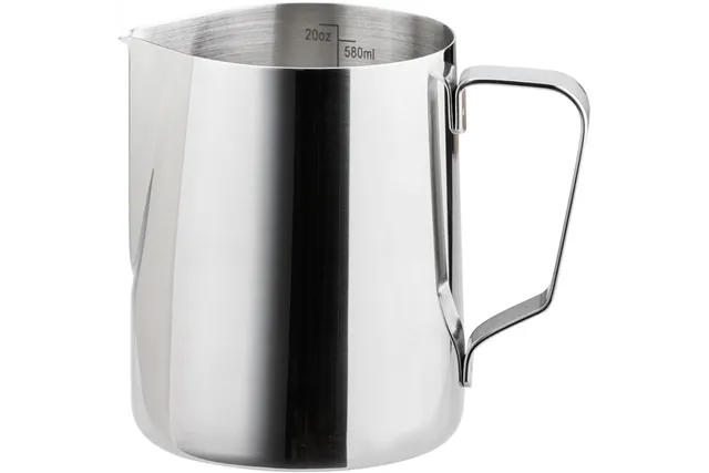 Dzbanek stalowy do spieniania mleka z miarką, V 0.58 l Stalgast 327067