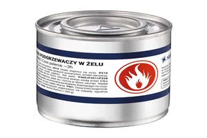 Paliwo do podgrzewaczy (w żelu), karton (48 szt) Stalgast 430048