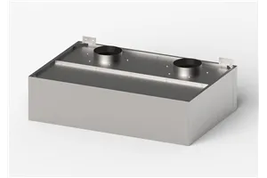 Okap skrzyniowy, skręcany, Gredil, 1510x1000x400 mm Gredil 619015