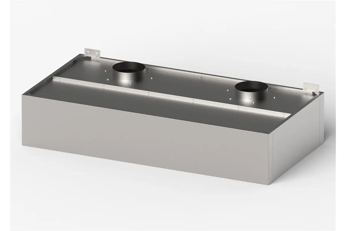 Okap skrzyniowy, skręcany, Gredil, 2010x1000x400 mm Gredil 619020