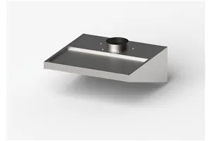 Okap do niskich pomieszczeń, skręcany, Gredil, 1010x1000x400 mm Gredil 619110