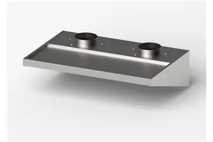 Okap do niskich pomieszczeń, skręcany, Gredil, 1510x1000x400 mm Gredil 619115