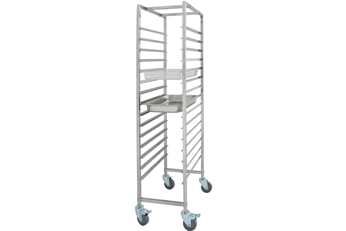 Wózek transportowy ze stali nierdzewnej, Gredil, 15x GN 1/1 Gredil 662115