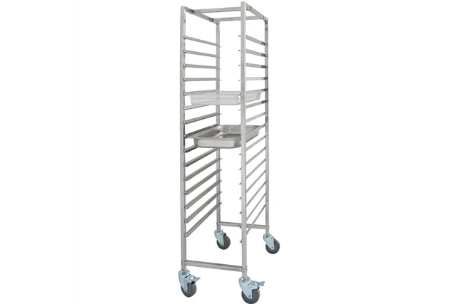 Wózek transportowy ze stali nierdzewnej, Gredil, 15x GN 1/1 Gredil 662115