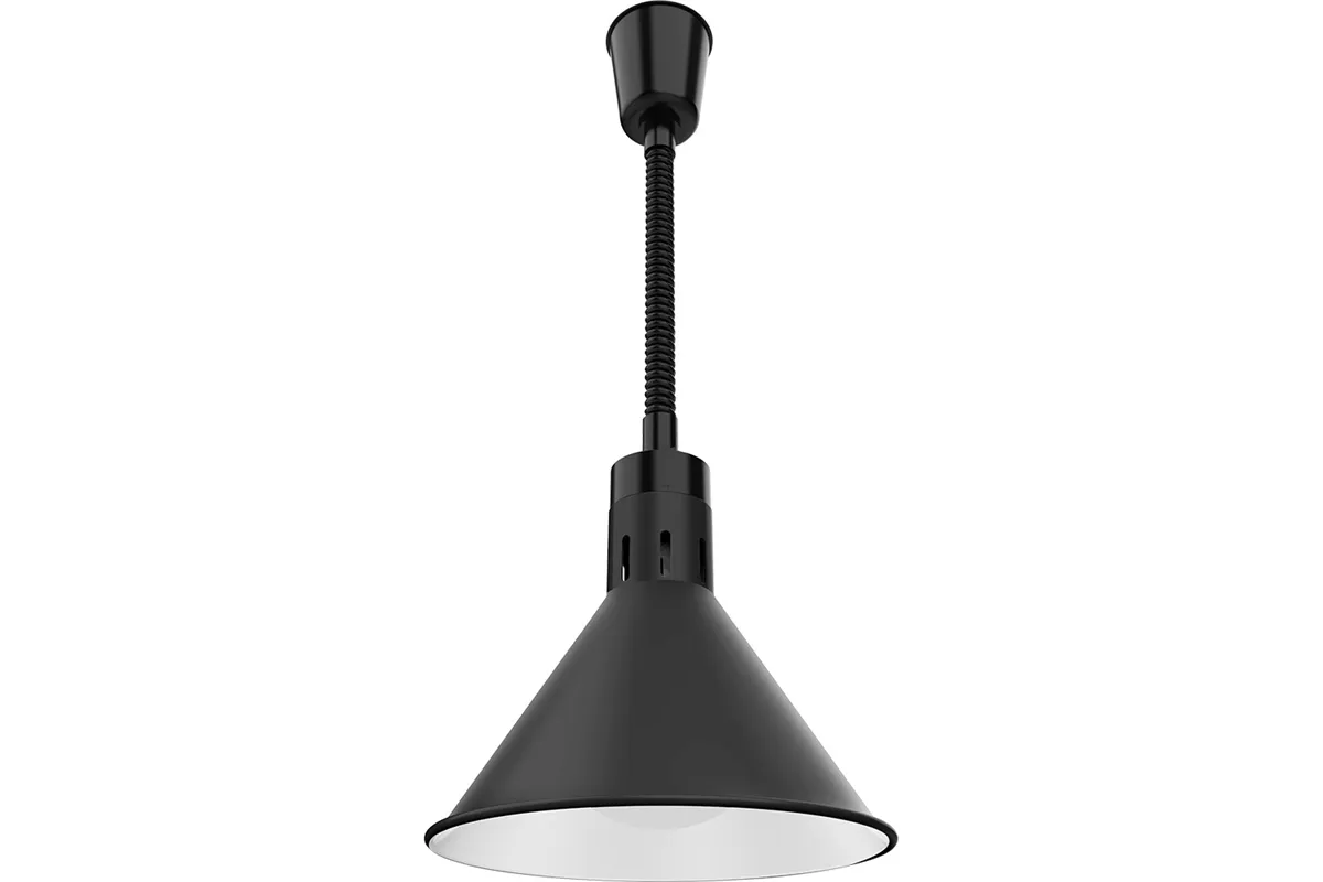 Lampa do podgrzewania potraw wisząca, czarna, P 0.25 kW Stalgast 692622