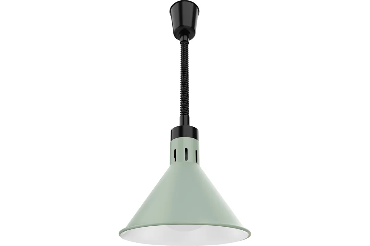 Lampa do podgrzewania potraw wisząca, zielona, P 0.25 kW Stalgast 692624