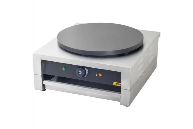Naleśnikarka, płyta żeliwna z powłoką ceramiczną, Gredil, P 3 kW, U 230 V Gredil 772281