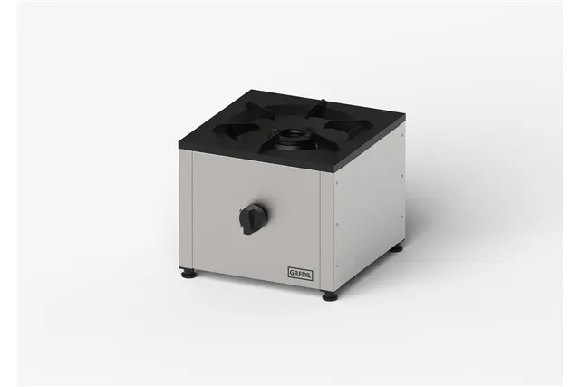 Taboret gazowy pojedynczy, 450x450, 7.5 kW, G30/37 mbar, Gredil Gredil 773073