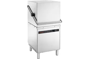 Zmywarka kapturowa HERA z dozownikami detergentów i pompą wspomagającą płukanie, P 6,0 kW Elframo 803456