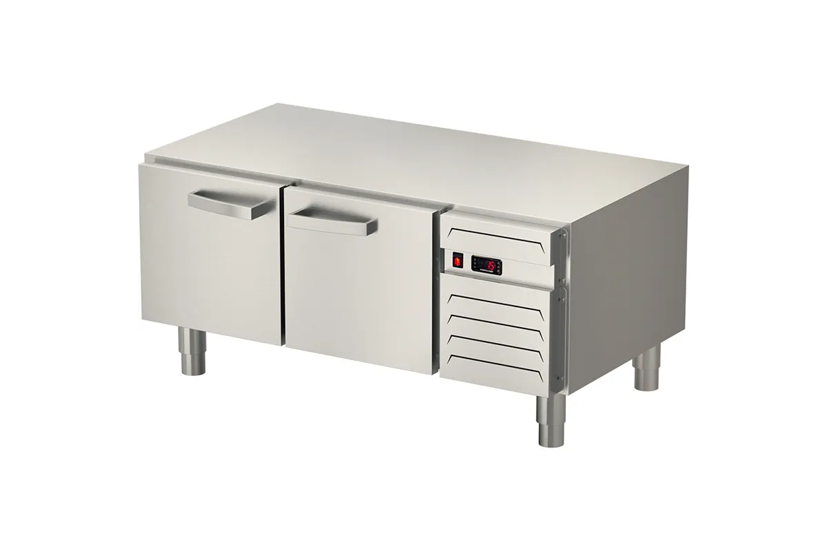 Podstawa chłodnicza, linia "700",  1200x650x600 mm, 2 drzwiowa, GN 1/1 Stalgast 887027