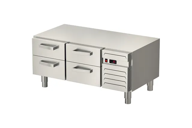 Podstawa chłodnicza, linia "700",  1200x650x600 mm, 4 szuflady GN 1/1 Stalgast 887127