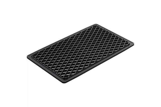 Blacha grillowa, nieprzywierająca, dwustronna, ryflowano-gładka, GN 1/1 AMT Gastroguss 917005