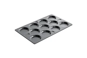 Blacha nieprzywierająca na omlety i placki na 11 sztuk, GN 1/1 AMT Gastroguss 917029