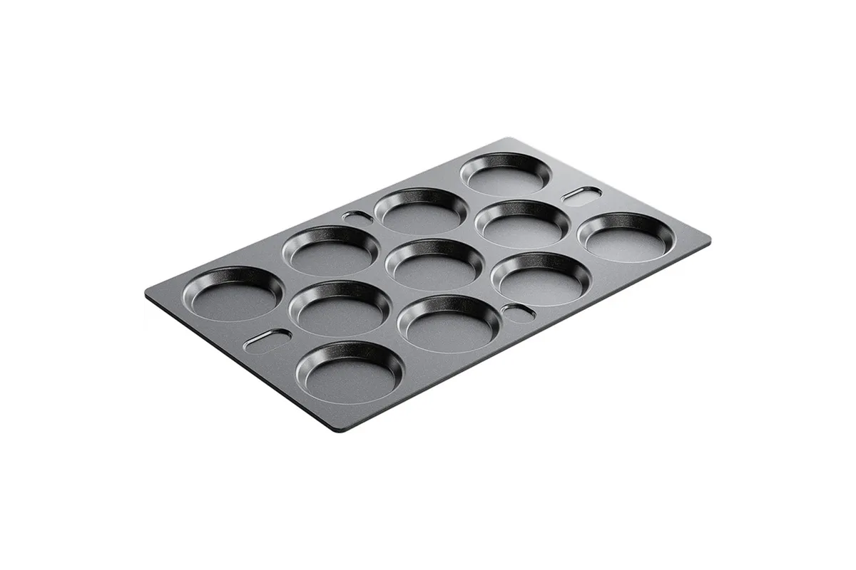 Blacha nieprzywierająca na omlety i placki na 11 sztuk, GN 1/1 AMT Gastroguss 917029