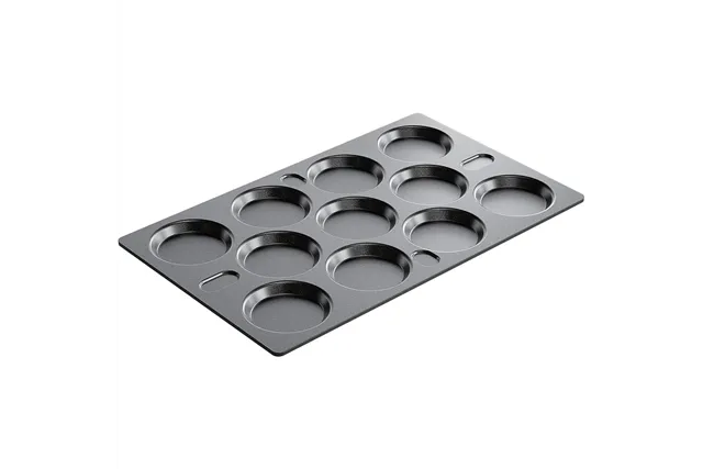 Blacha nieprzywierająca na omlety i placki na 11 sztuk, GN 1/1 AMT Gastroguss 917029