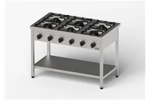 Kuchnia gazowa, Gredil, skręcana, 1200x700x850 mm, P 33.5 kW, G30/37 mbar Gredil 976613