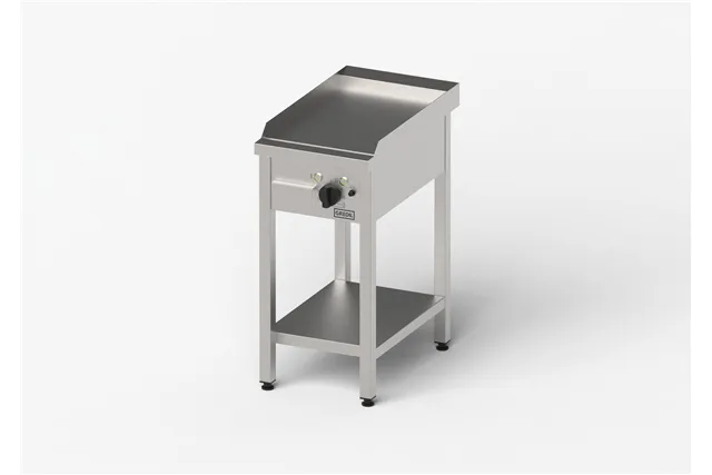 Płyta grillowa elektryczna, gładka, Gredil, 400x700x850 mm, P 4.0 kW, U 400 V Gredil 977301