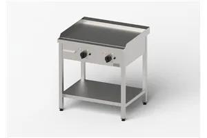 Płyta grillowa elektryczna, gładka, Gredil, 800x700x850 mm, P 8.1 kW, U 400 V Gredil 977311