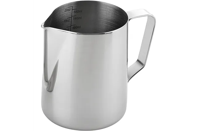 Dzbanek stalowy do spieniania mleka z miarką, V 0.58 l Stalgast 327067