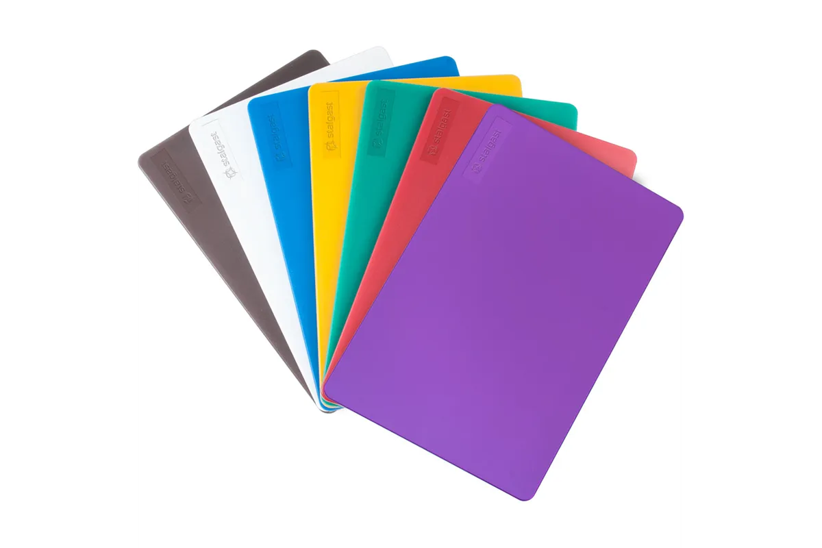 Deska do krojenia, fioletowa, HACCP, 450x300 mm Stalgast 341458