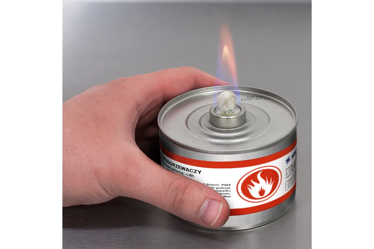 Paliwo do podgrzewaczy (w płynie), karton (24 szt) Stalgast 430024