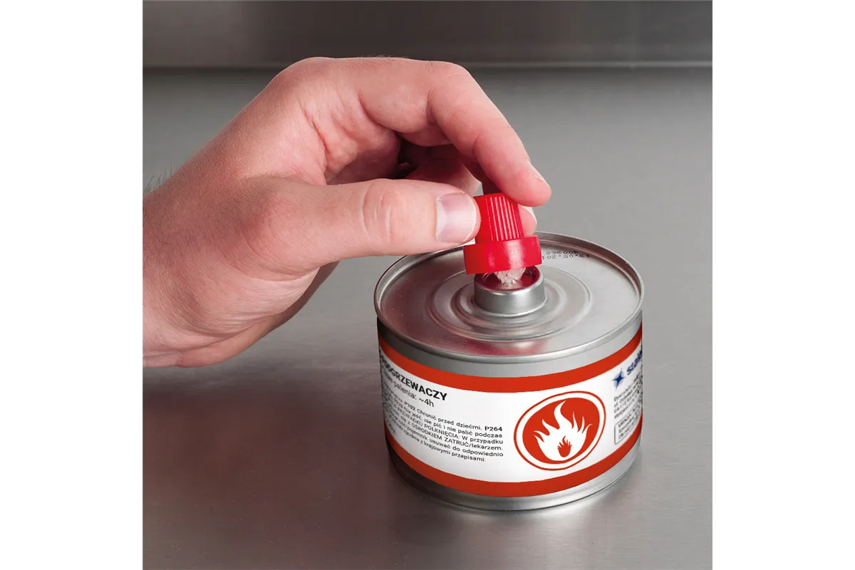 Paliwo do podgrzewaczy (w płynie), karton (24 szt) Stalgast 430024