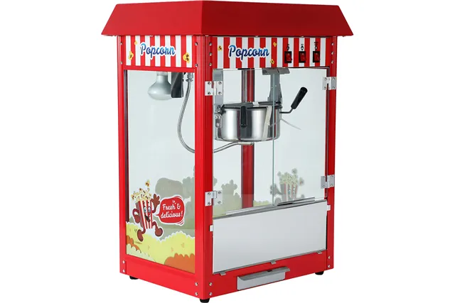 Urządzenie do popcornu, czerwony, Gredil, P 1.5 kW Gredil 696010