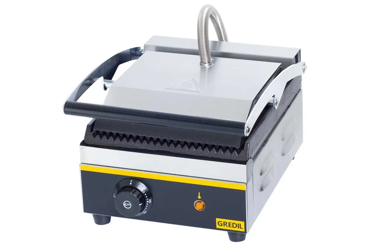 Kontakt grill pojedynczy, Gredil, P 1.8 kW, U 230 V Gredil 742010