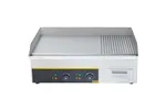 Płyta grillowa 1/2 gładka, 1/2 ryflowana, Gredil,  P 3.5 kW, U 230 V Gredil 745120