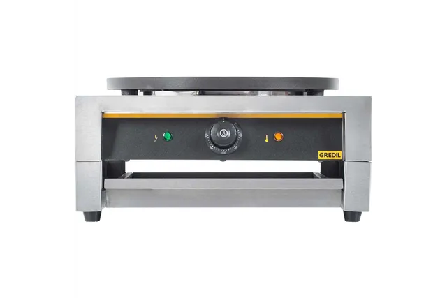 Naleśnikarka, płyta żeliwna z powłoką ceramiczną, Gredil, P 3 kW, U 230 V Gredil 772281